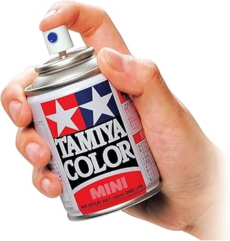 Amazon.com: Tamiya Polycarbonate PS-63 Bright Gun Metal Spray 100