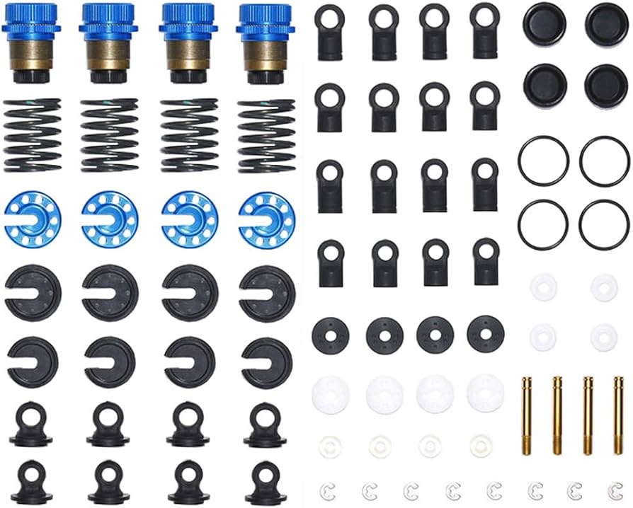 Amazon | タミヤ TRF スーパーショートビッグボアダンパープラス(4本