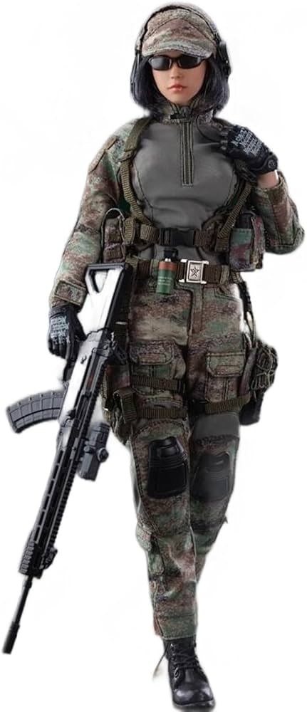 Amazon | [AC]FLAGSET 1/6 軍魂シリーズ 女性 ミリタリー 兵士 NIYA
