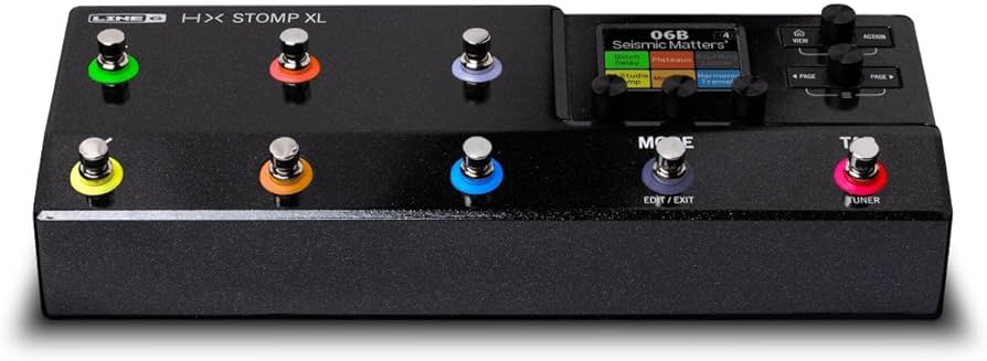 Amazon | Line 6 HX Stomp XL、ブラック | アコースティックギター