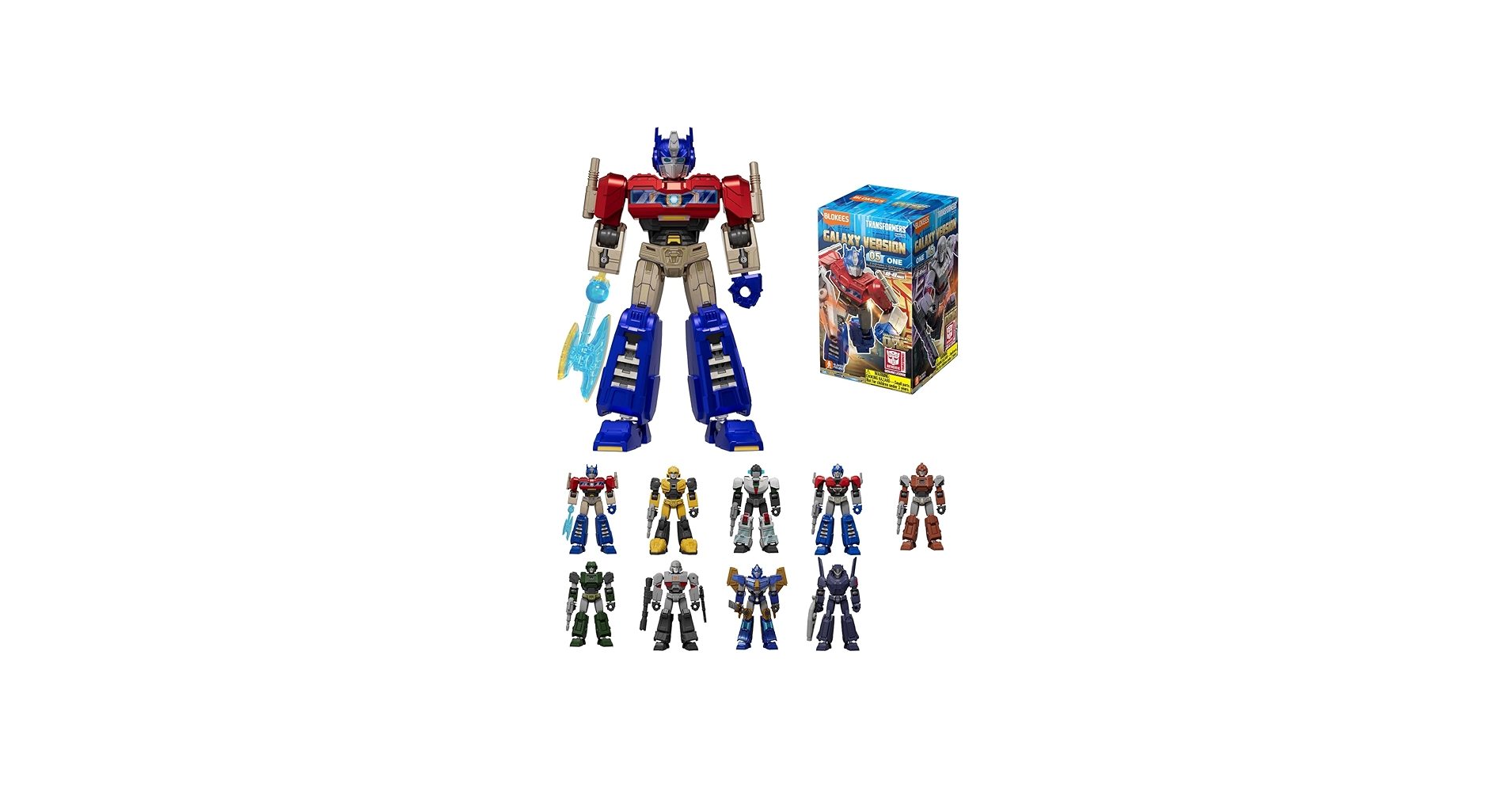 Amazon.com: BLOKEES Transformers Galaxy Version 05 ONE : Toys & Games