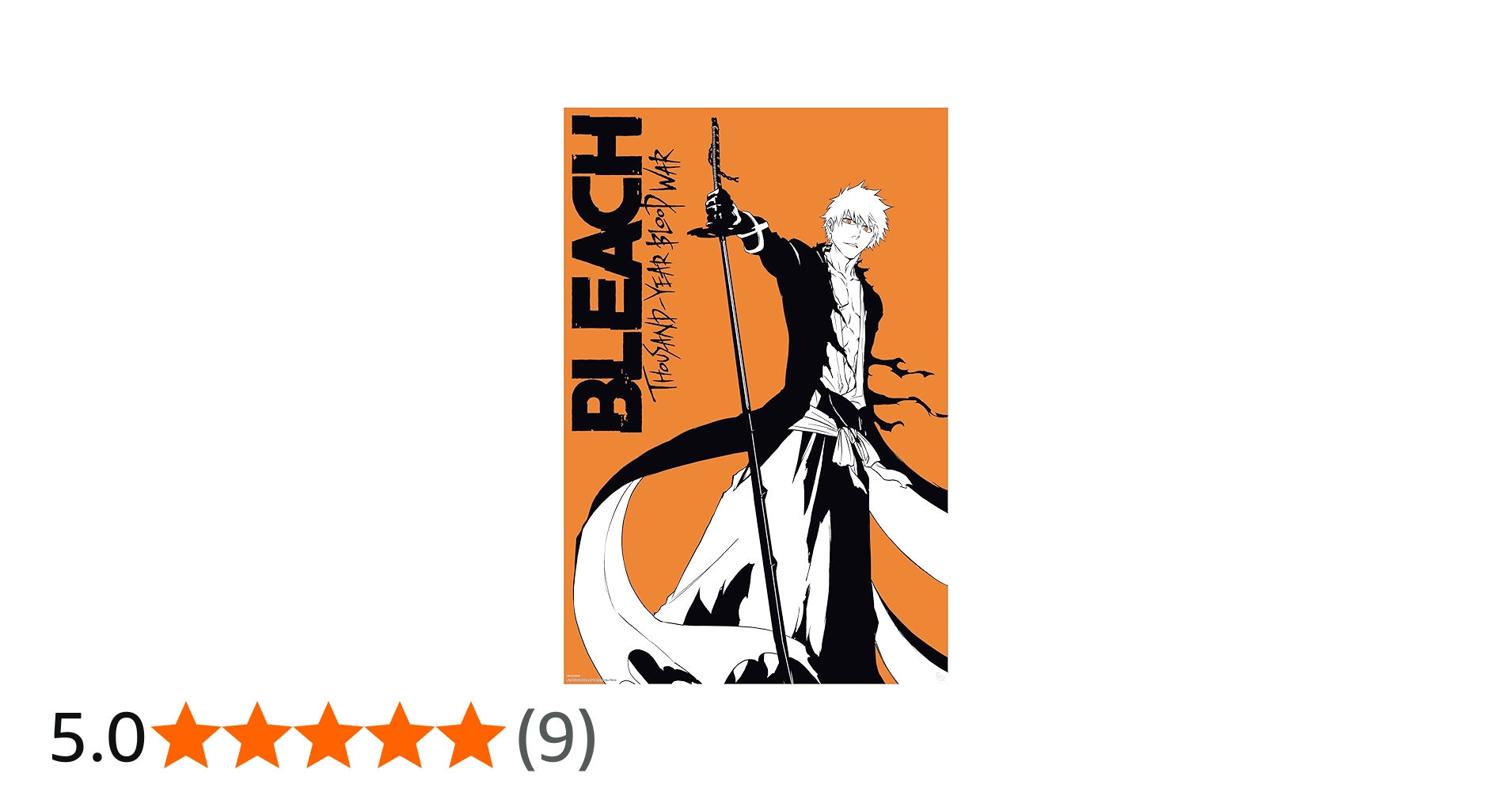 GB eye Bleach TYBW Ichigo 61 x 91.5cm / 24.2 x 35.8 inches Maxi