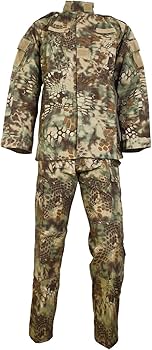 Amazon | 迷彩服 上下セット クリプテック迷彩 マンドレイク サバゲー