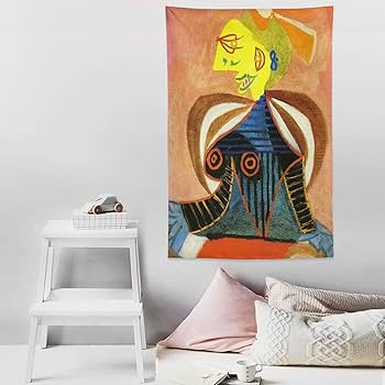 Amazon.com: Pablo Picasso Tapestry，Portrait of Lee Miller As