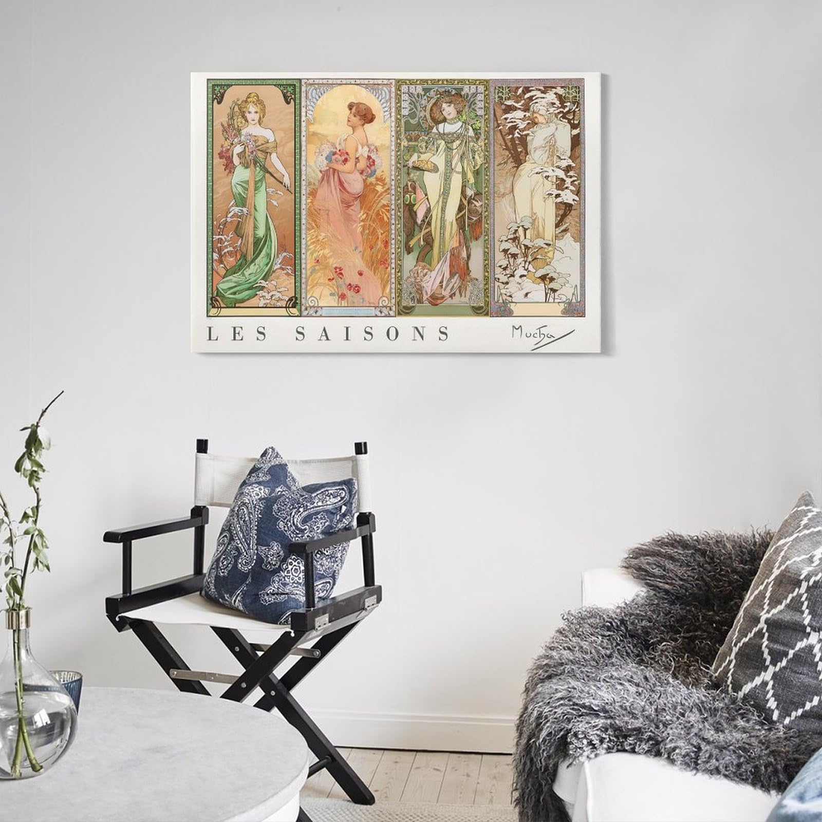 Amazon.co.jp: Alphonse Mucha アルフォンス・ミュシャ 四季変化