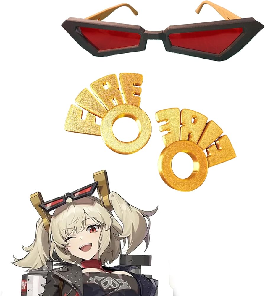 Amazon.co.jp: ゼンレスゾーンゼロ バーニス コスプレ 道具 Burnice 髪