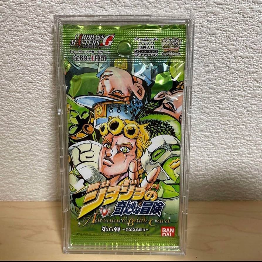 Amazon.co.jp: ジョジョの奇妙な冒険 abc カード パック 第6弾 黄金