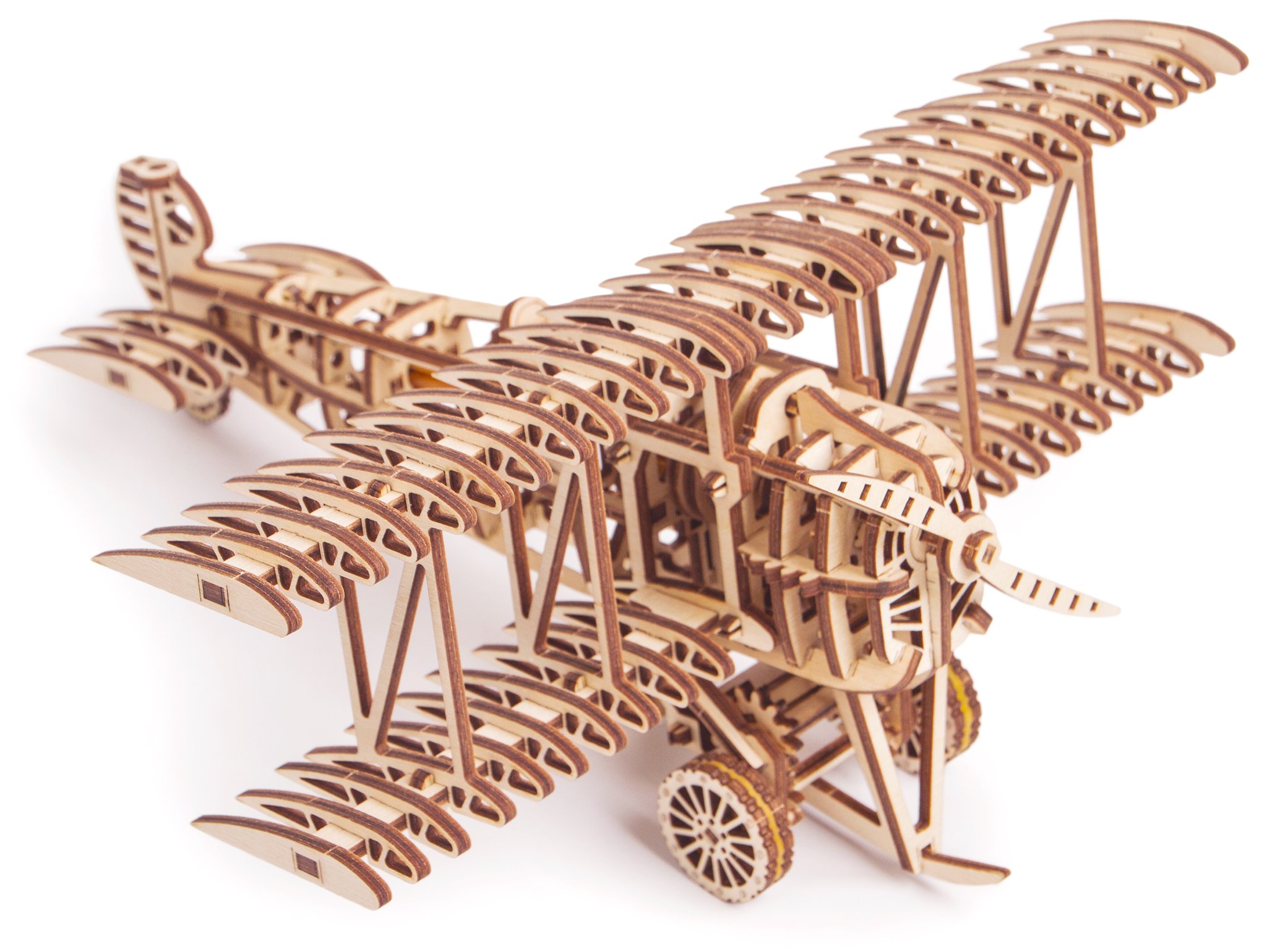 Amazon.co.jp: Wood Trick ウッドトリック 飛行機 自走する3Dウッド
