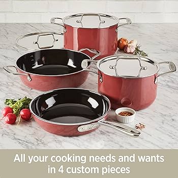 Amazon.com: All-Clad FUSIONTEC Natural Ceramic with Steel Core