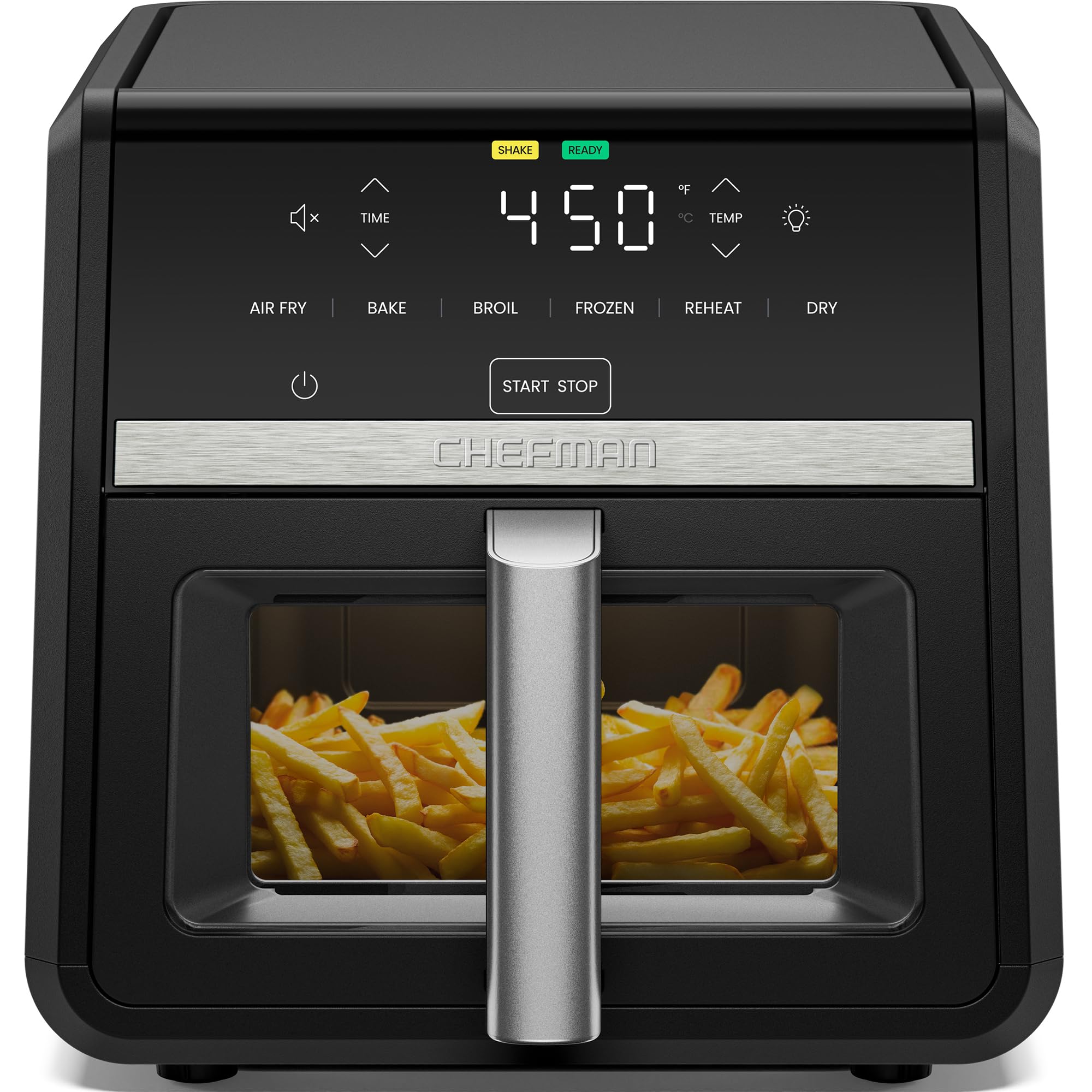 Amazon.com: Chefman Air Fryer TurboFry 9-Qt, 6-in-1 High-Powered