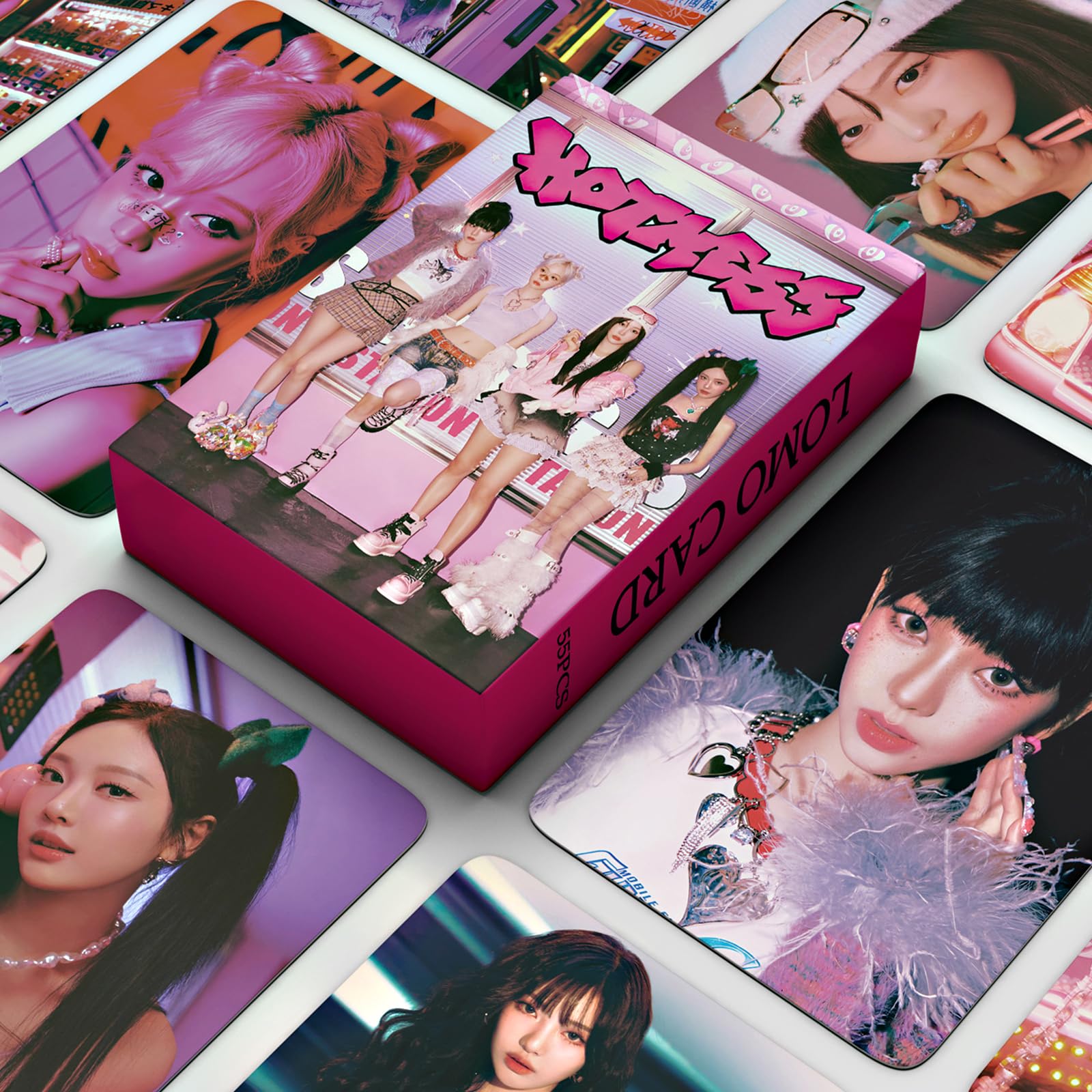 PYAJUU Aespa Photocards Kpop Aespa Hot Mess Album Photocards 55