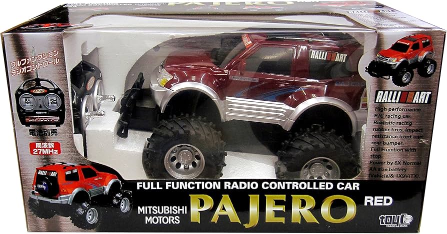 Amazon.co.jp: R/C 三菱パジェロ レッド : おもちゃ