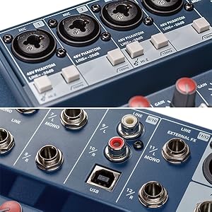 Amazon | Soundcraft (サウンドクラフト) Notepad-5 【 1モノラル＋2