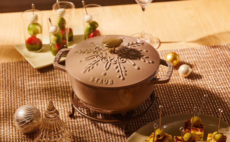 Amazon.co.jp: staub ストウブ 「 スノーフレーク ワナベ リネン S