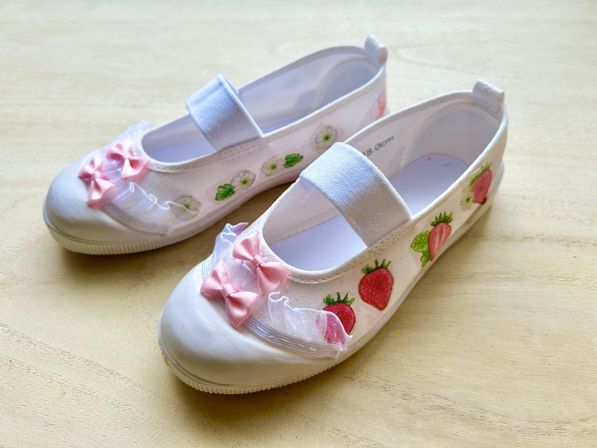 100均・簡単DIY】新学期準備も子どもと楽しむ！上履きを好きな絵柄で