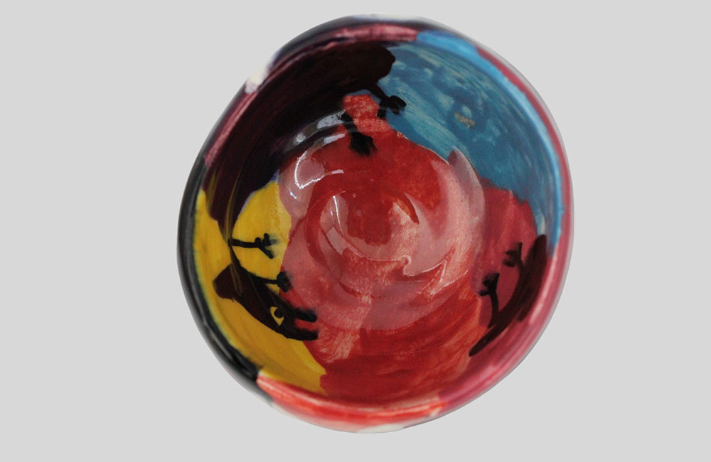 鈴木五郎【ロス織部ぐい呑み】買取実績｜日晃堂 買取実績