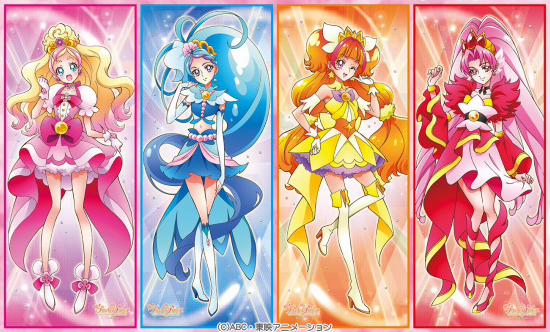 Go！プリンセスプリキュア】グッズ♪「等身大タペストリー」、予約受付