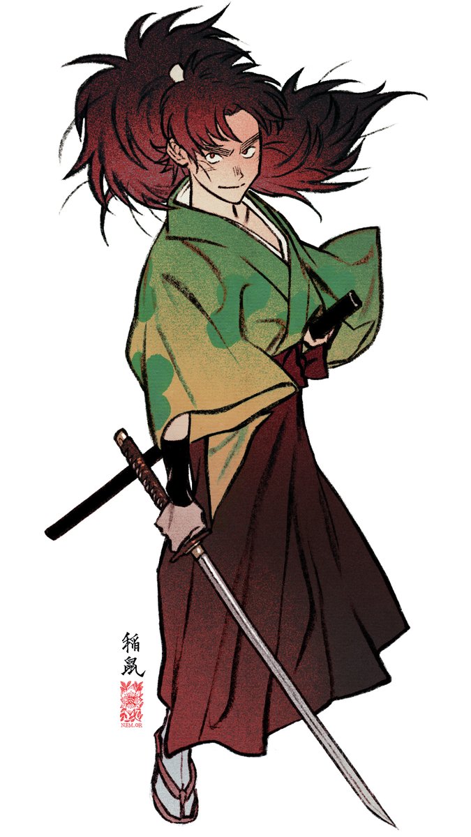 七松「七松小平太 #nin_draw」|ineのイラスト