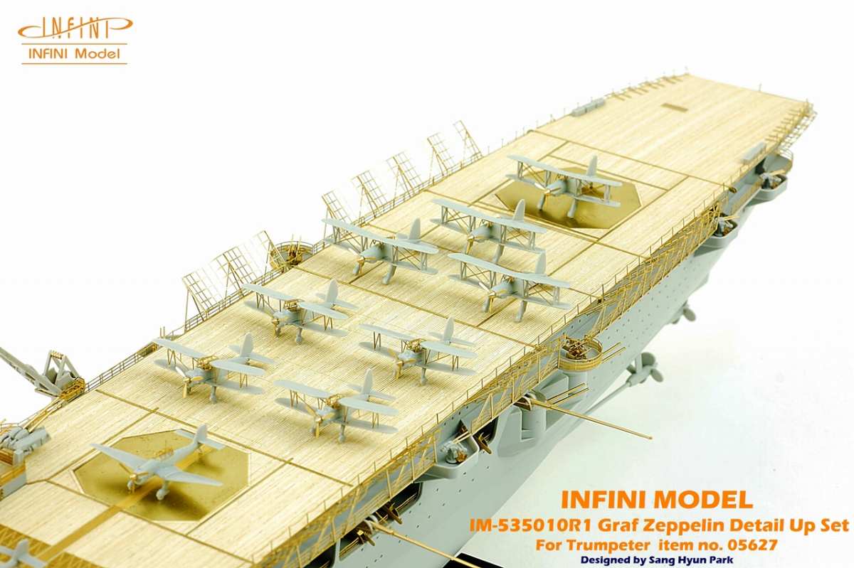 IM53510 1/350 ドイツ海軍 空母 グラーフ・ツェッペリン(TR社)用