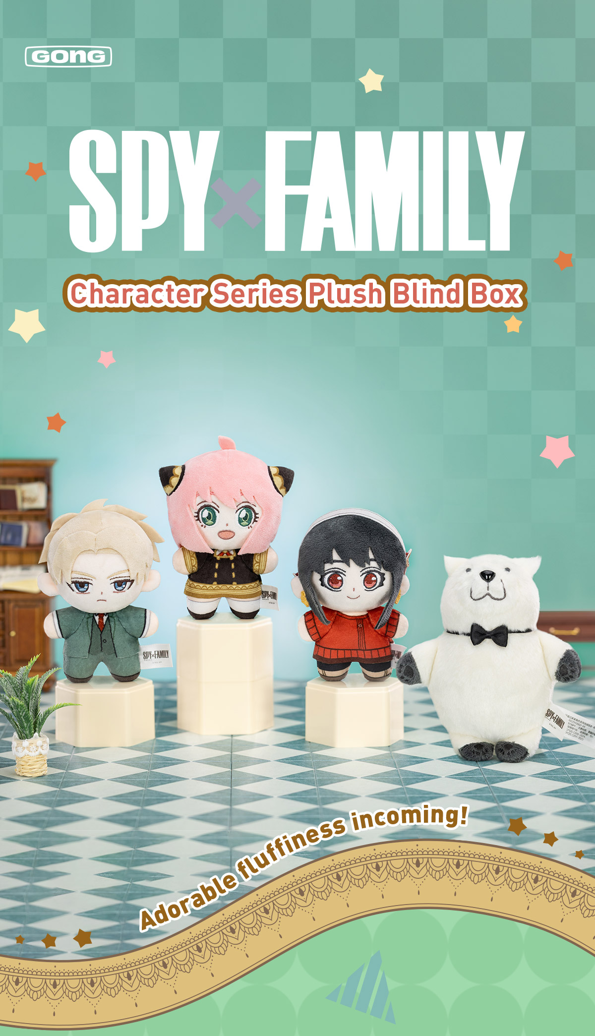POP NOW:SPY × FAMILY Character Series Plush Blind Box - POP MART