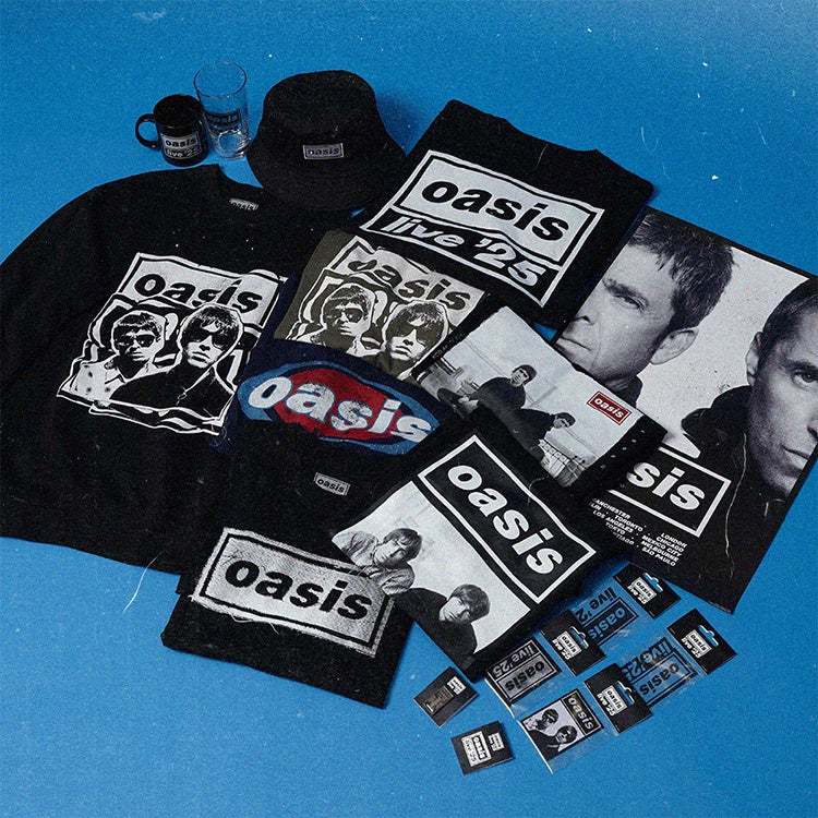 再来日公演を目前に＜Oasis Live '25＞日本公式ツアー・グッズの全貌が