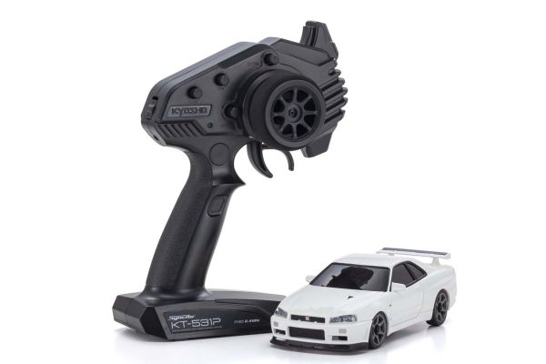 ミニッツAWD 日産 スカイライン GT-R R34 V.specⅡ ニュル ホワイト
