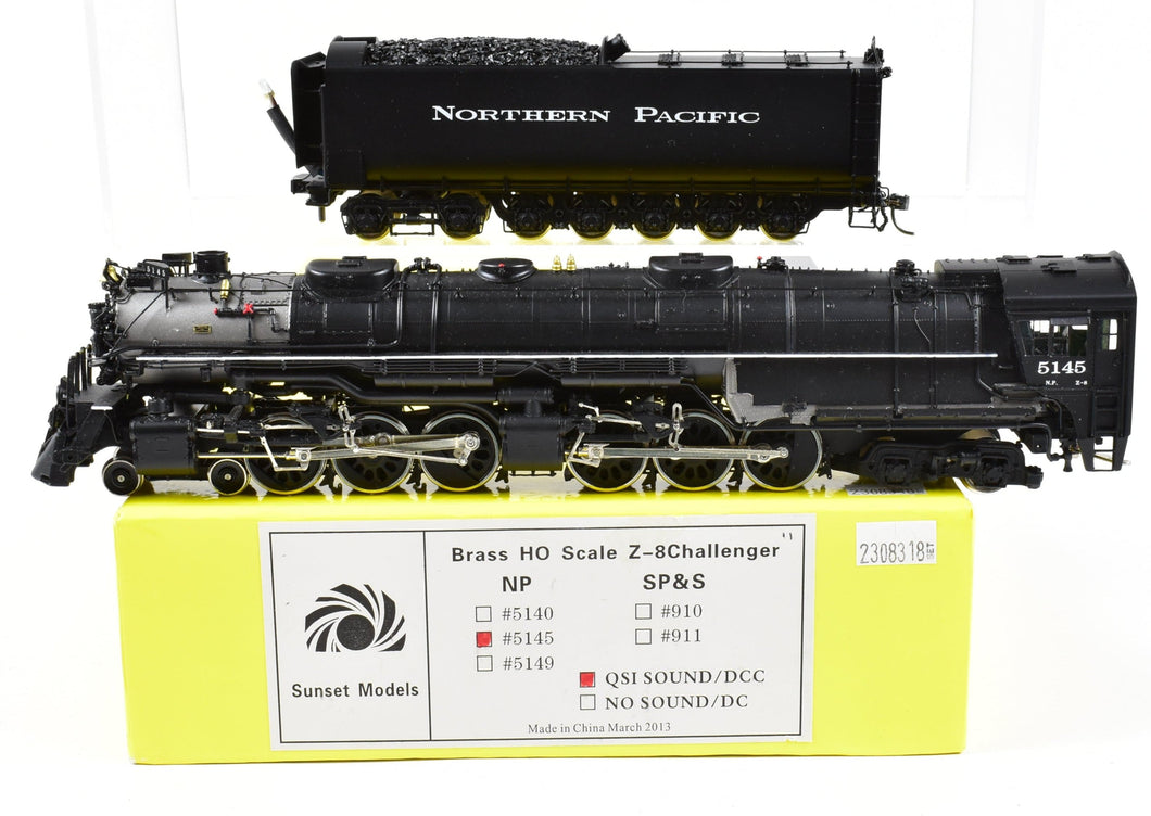 HO Brass CON Sunset Models NP - Northern Pacific Z-8 4-6-6-4
