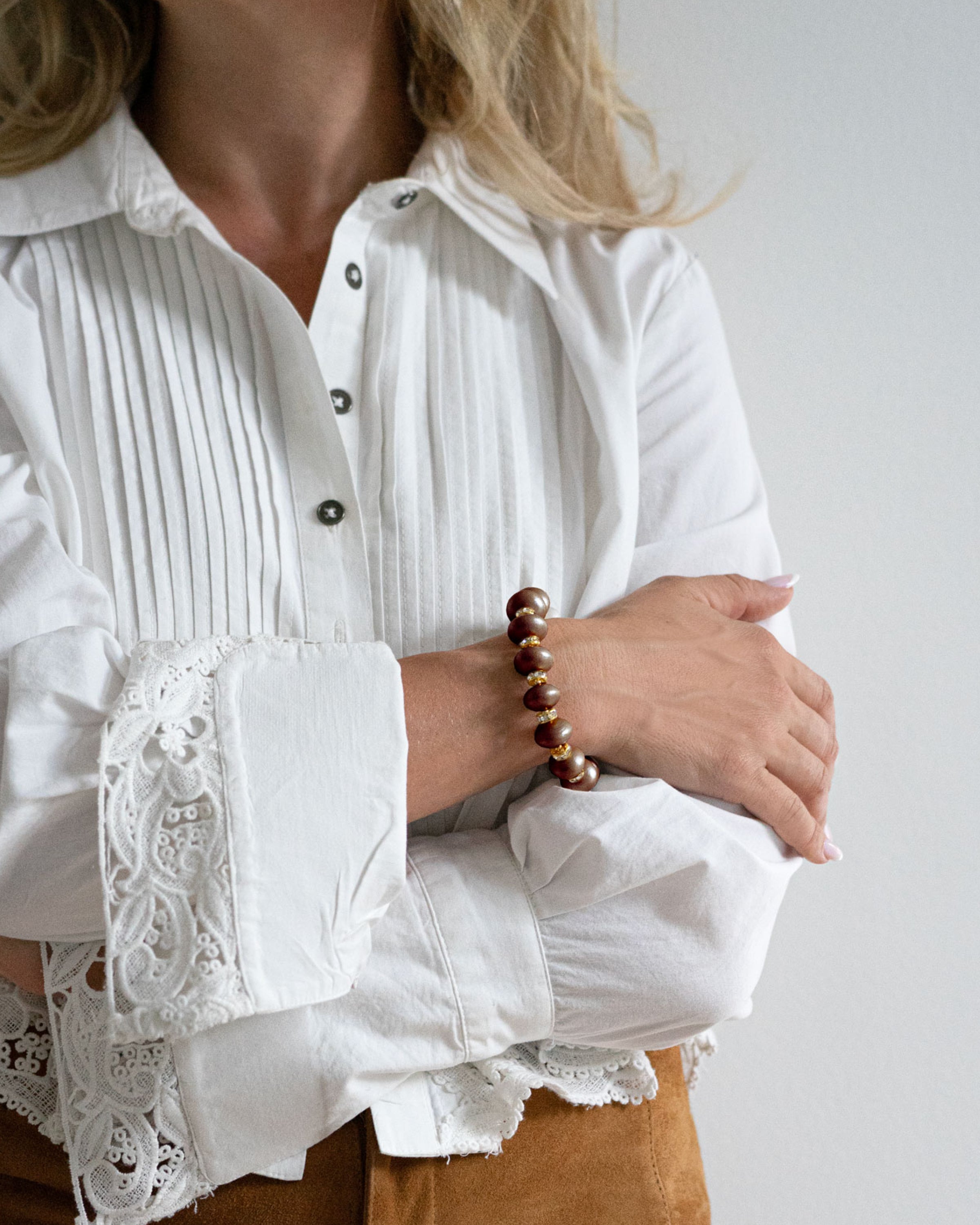 Mika Bracelet in Chocolate Cherry – Saulė