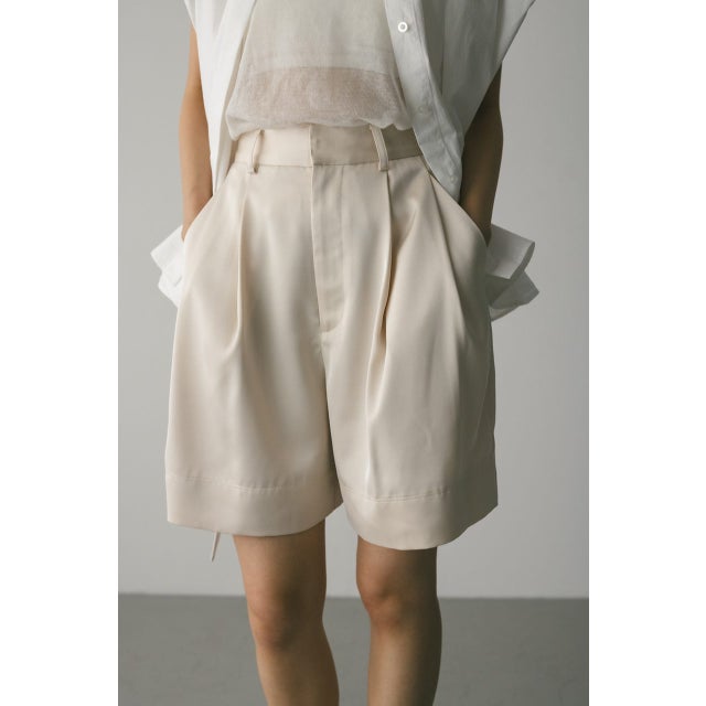 STYLEMIXER サテンハーフパンツ IVOY3 -ファッション通販 FASHION WALKER