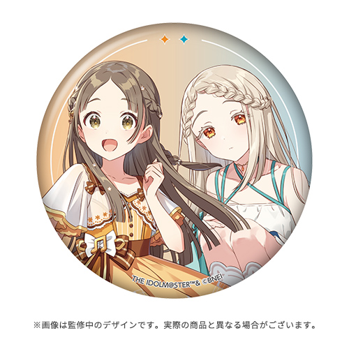 学園アイドルマスター The 1st Period 公式缶バッジ【倉本 千奈＆篠澤 広】