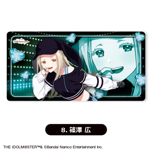 篠澤広 ラバーマット 学園アイドルマスター TSUTAYA 学マス THEIDOLM_STERGakuen_playmat14_