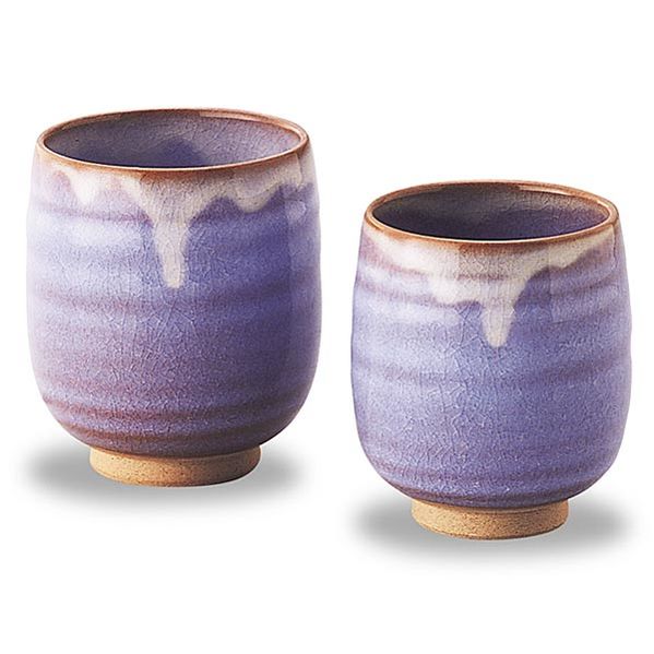 楽天市場】萩焼 納冨晋 (鳥雲窯) 青萩 たっぷり碗 掛分け 桐箱入り