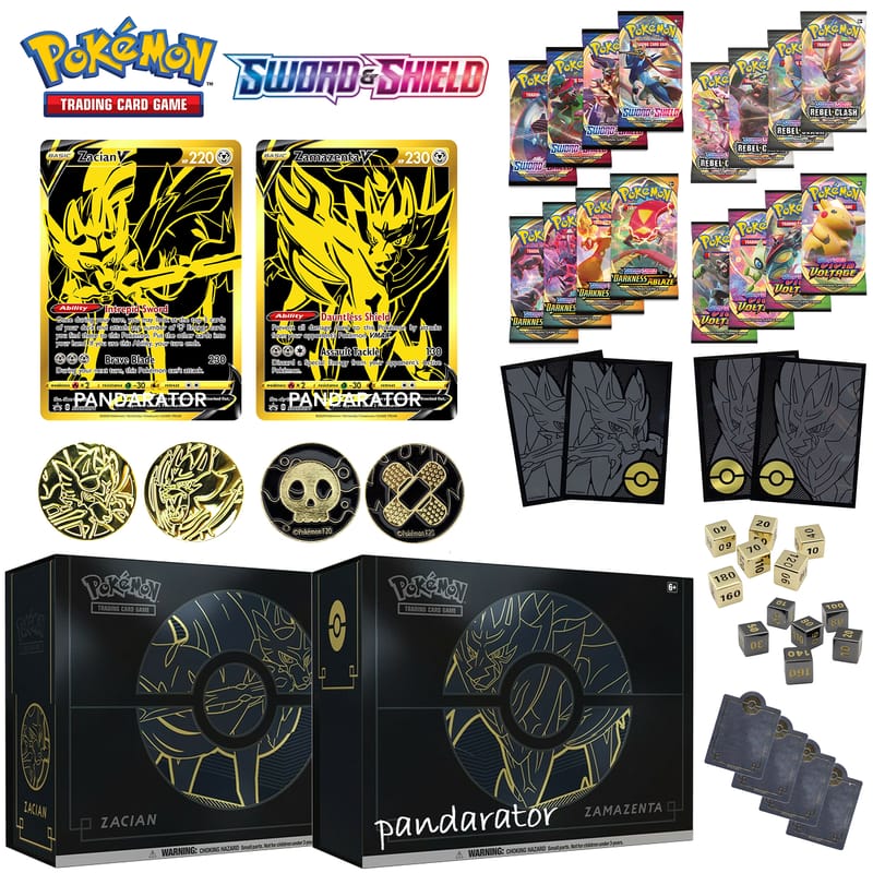 Sword & Shield Elite Trainer Box Plus (Zacian/Zamazenta