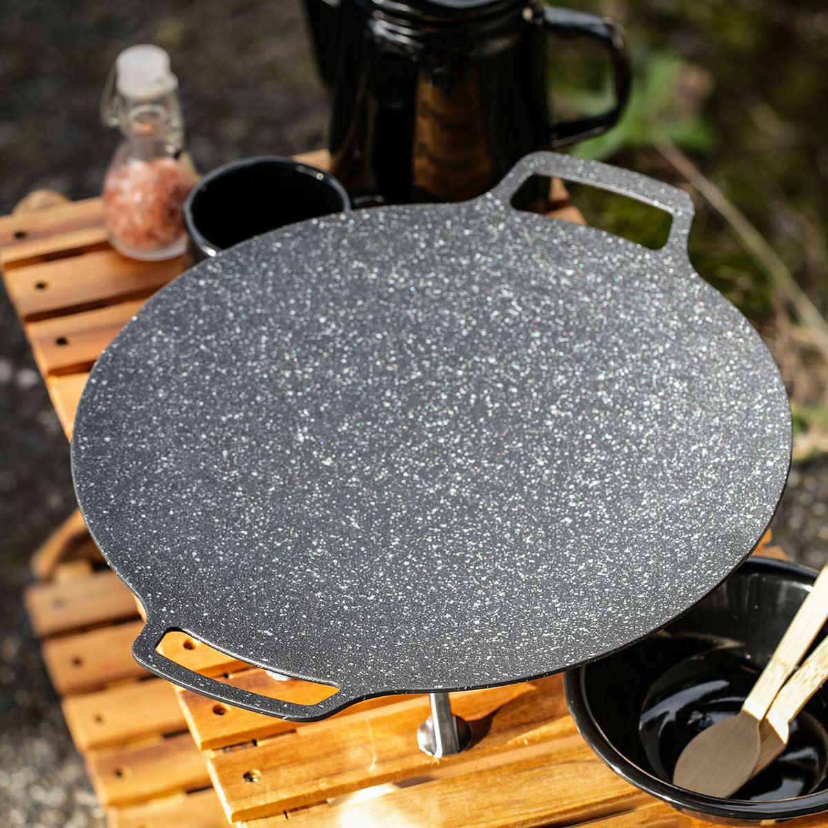 和平フレイズ 特典付き グリドル 32cm カセットコンロ専用 味覚探訪