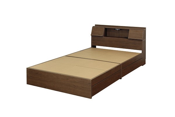 シングル ベッド 引出し 収納 LEDライト 照明付 USB コンセント