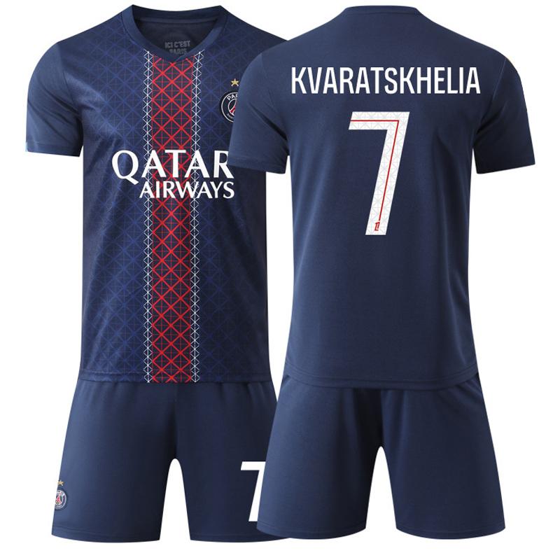 2025-26 パリ・サンジェルマン サッカーウェア 7番クヴァラツヘリア 10