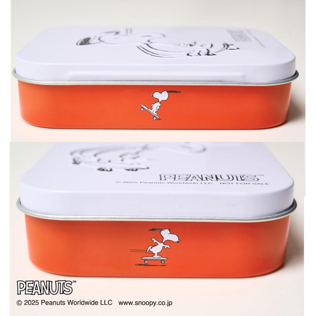スヌーピーのかわいいグルーミングセットがマジで使える」缶ケース付き