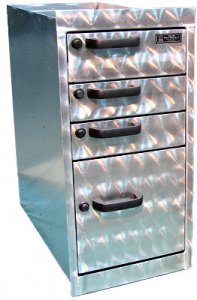 【カデル】cadeal 4drawer chest Caldwell Brown 17 Drawers Master Chest from Pulaski | Coleman
