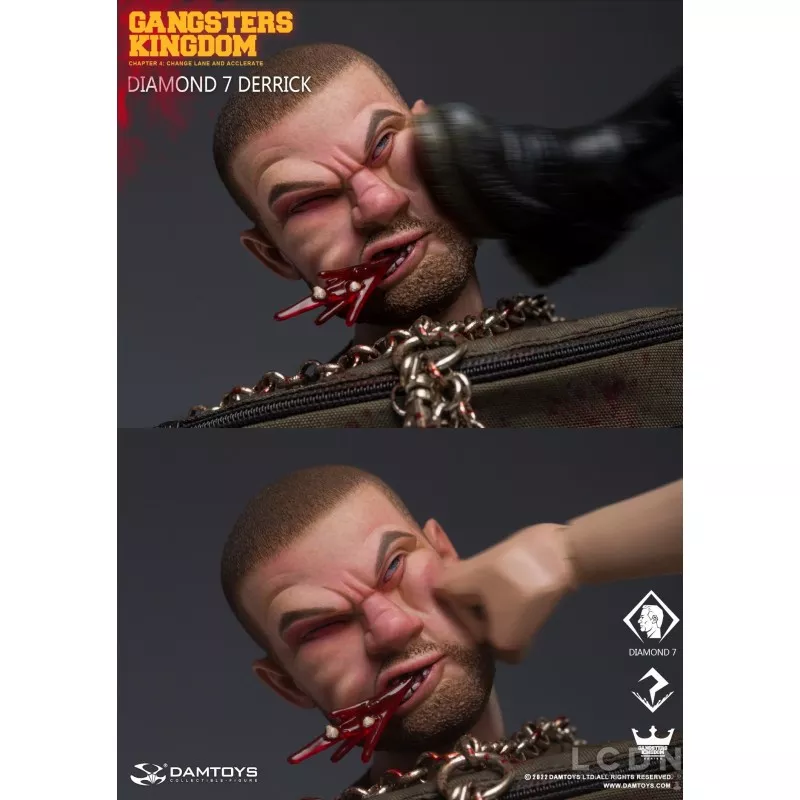 Gangsters Kingdom Collectible Action Figure 1/6 Diamond 7 Derrick