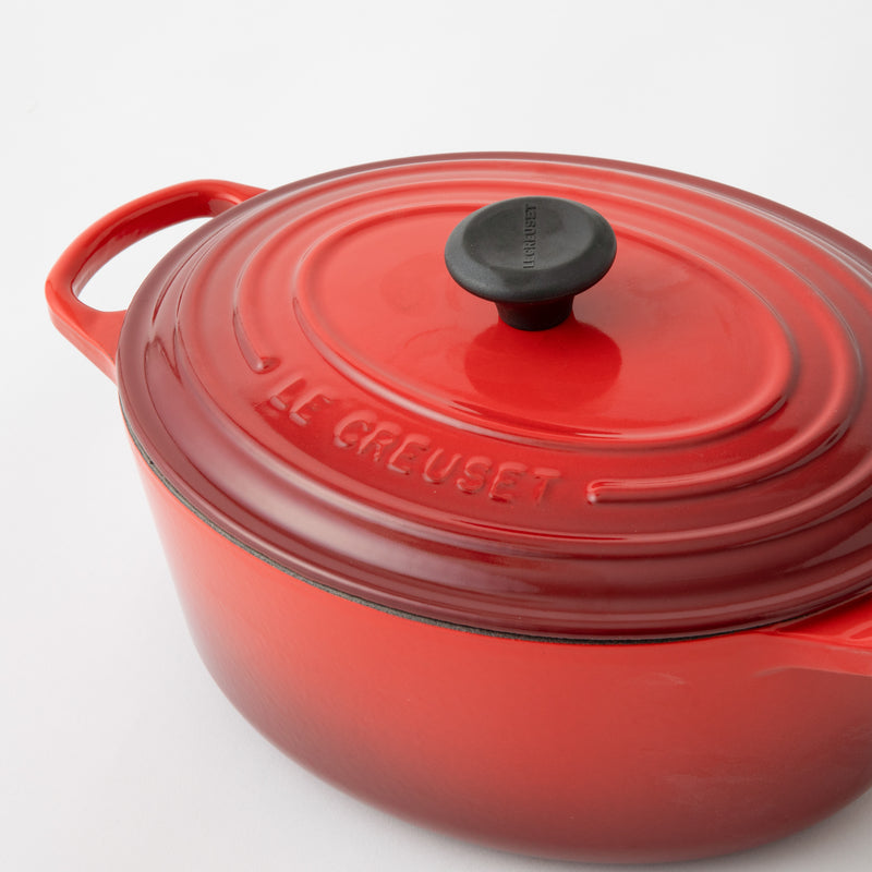 LE CREUSET(ル・クルーゼ) ココット・オーバル25cm マットブラック