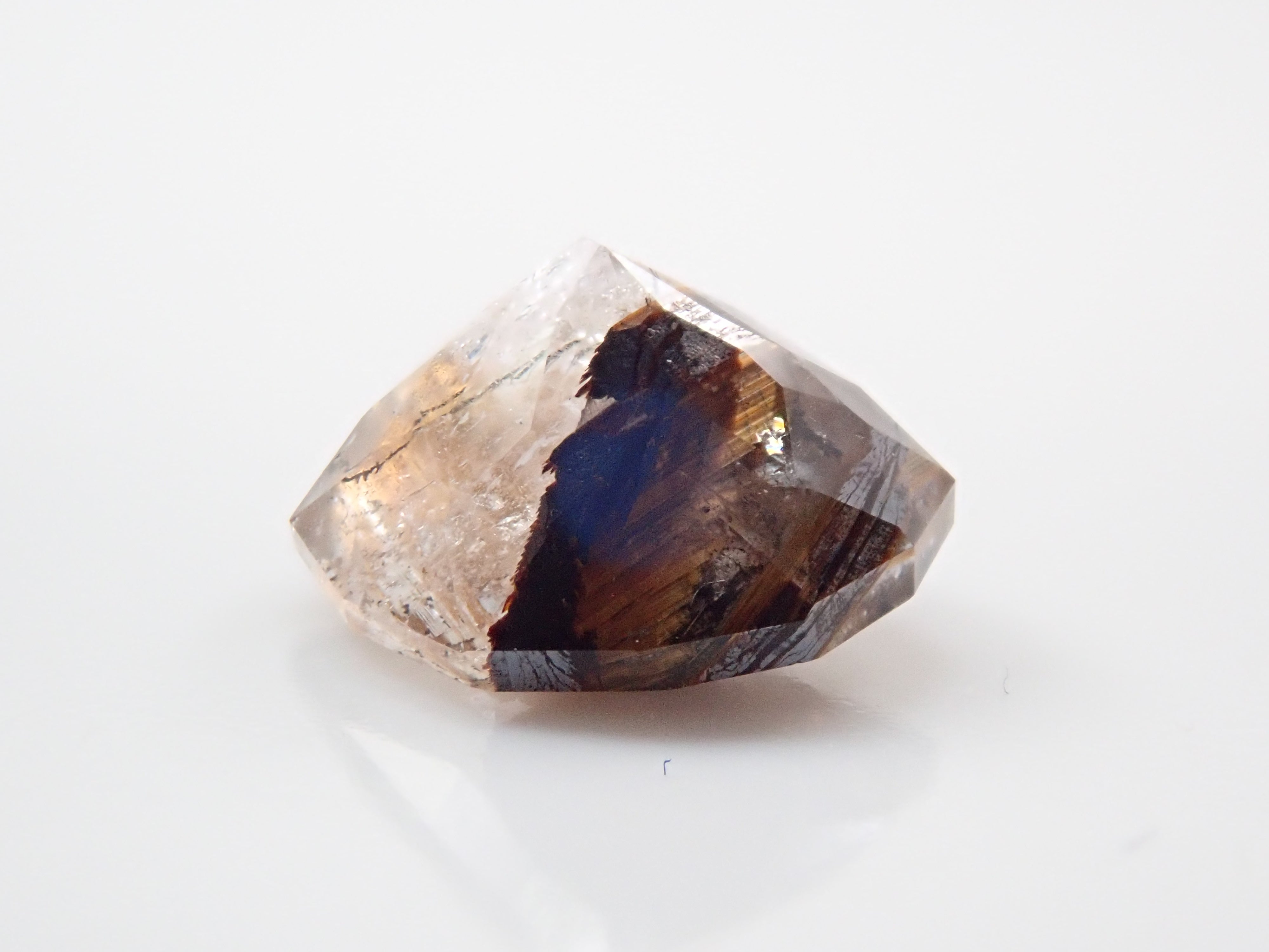 Copper rutilated quartz 1.165ct loose