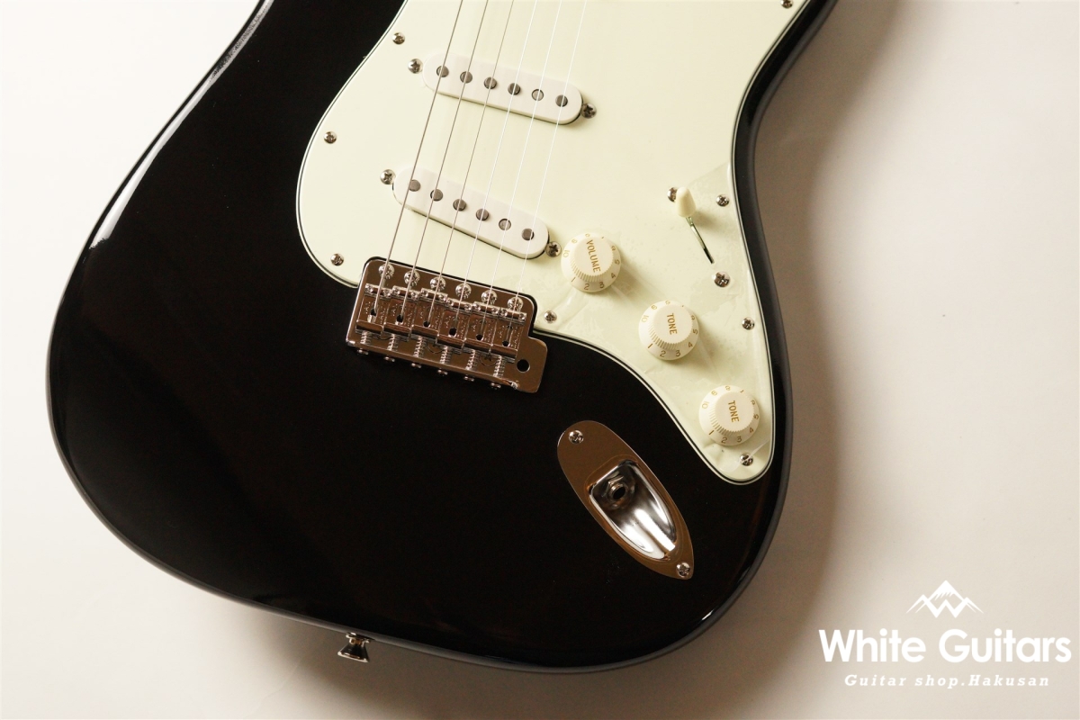 Vanzandt STV-70R- Black / Matching Head / Rock×3 | White Guitars
