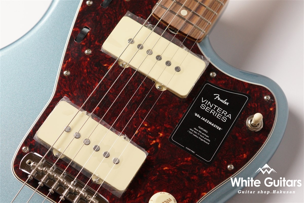 Fender Vintera '60s Jazzmaster - Ice Blue Metallic | White Guitars