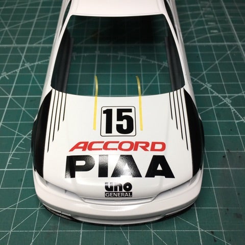 製作記 1/24 タミヤ ホンダ PIAA アコード JTCC (12) | 加古川模型 club