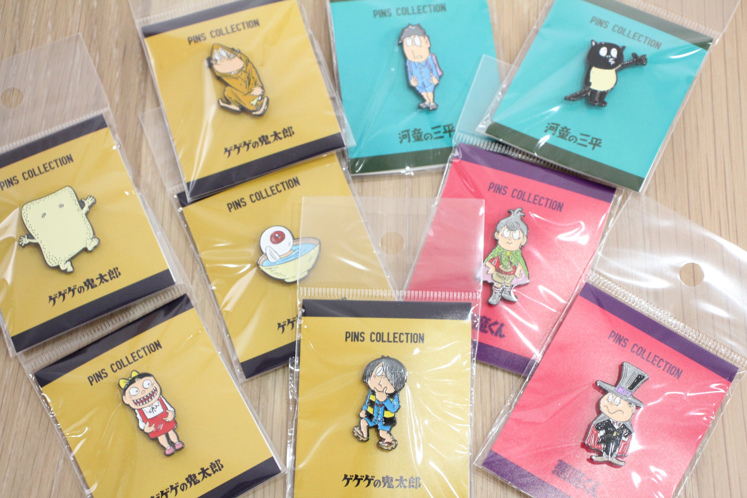 ピンバッジがリニューアル！ | 鬼太郎の里わたなべのスタッフブログ