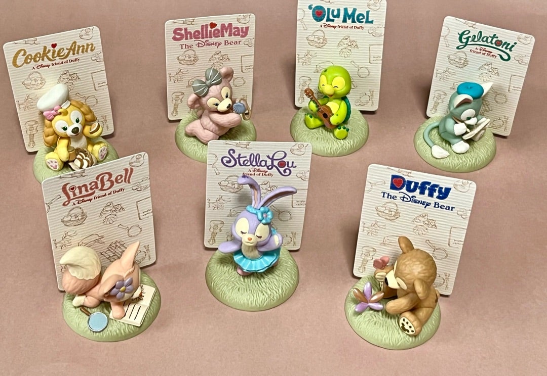 久しぶりの大人買い！！ダッフィーフレンズの激かわフィギュア