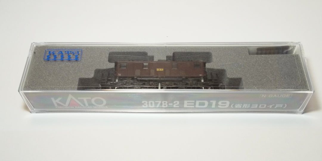 KATO ED19 (省形ヨロイ戸) 入線‼️ (品番 3078-2 ) | oketa-mokeiのブログ