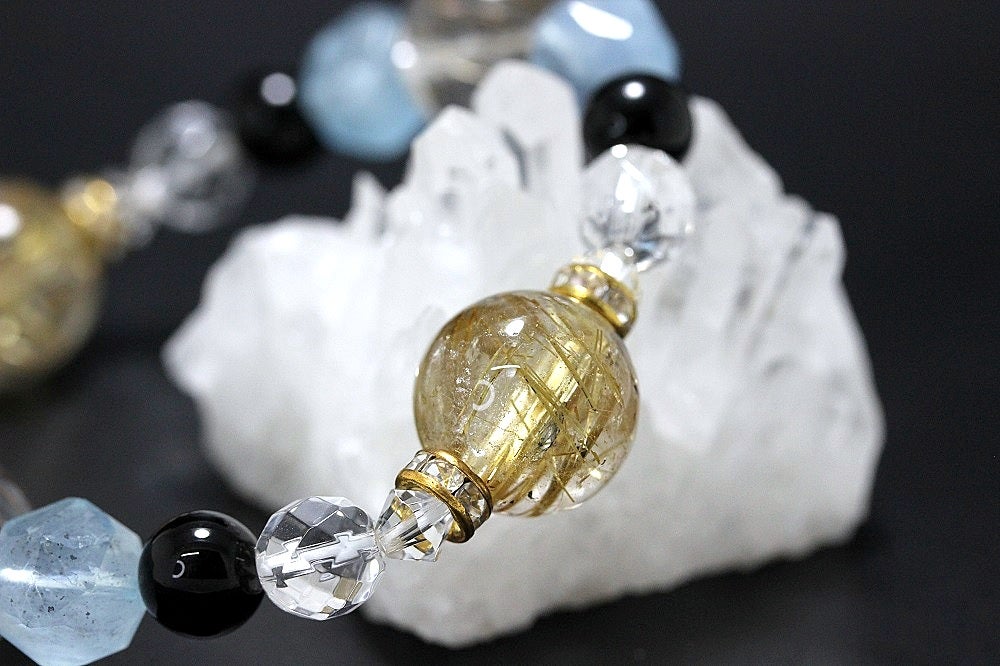 壮麗！金運 仕事運 ギャンブル運 くじ運アップ 魔除けブレスレット