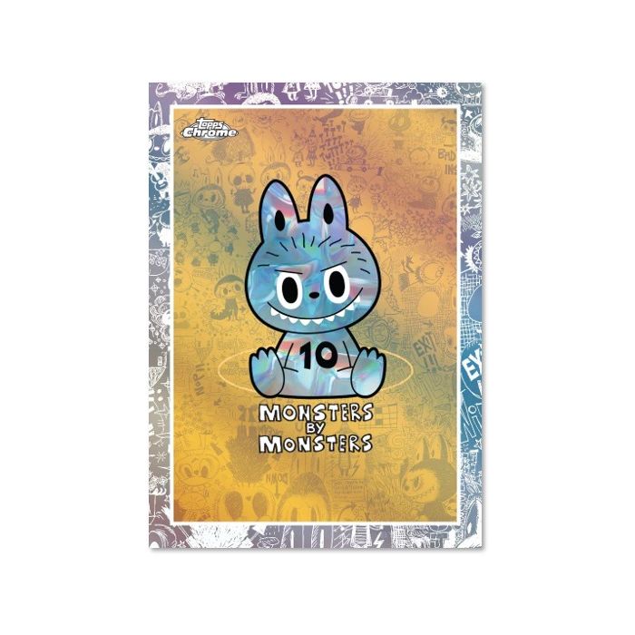 Topps 2025 Chrome Labubu The Monsters 10th Anniversary Box