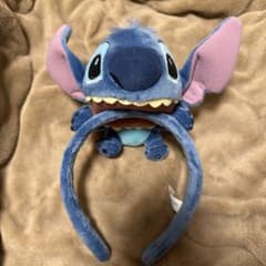 ディズニー スティッチ ぬいぐるみカチューシャ - メルカリ